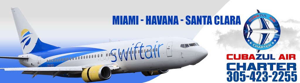 Cubazul Air Charter Inc. | 4708 W Flagler St, Miami, FL 33134 | Phone: (305) 423-2255