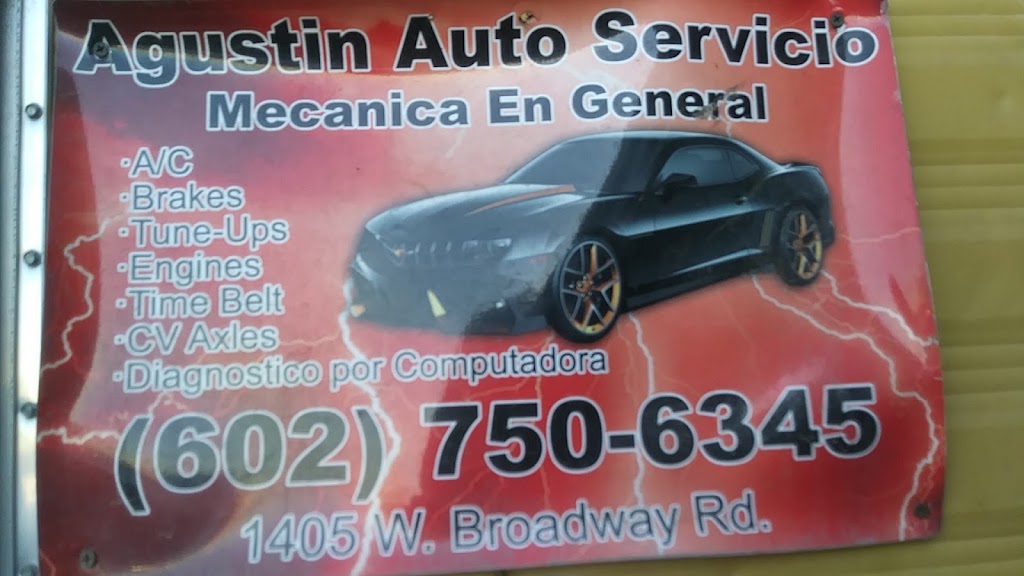 Agustins Auto Service | 1405 W Broadway Rd, Phoenix, AZ 85041 | Phone: (602) 750-6345