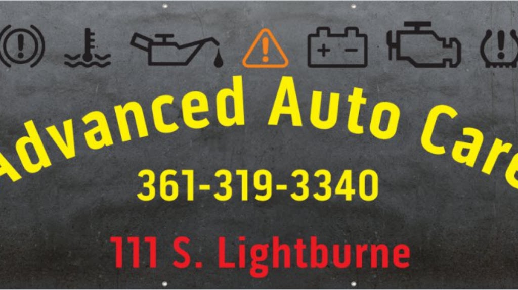 Advanced Auto Care | 111 S Lightburne St, Beeville, TX 78102, USA | Phone: (361) 319-3340