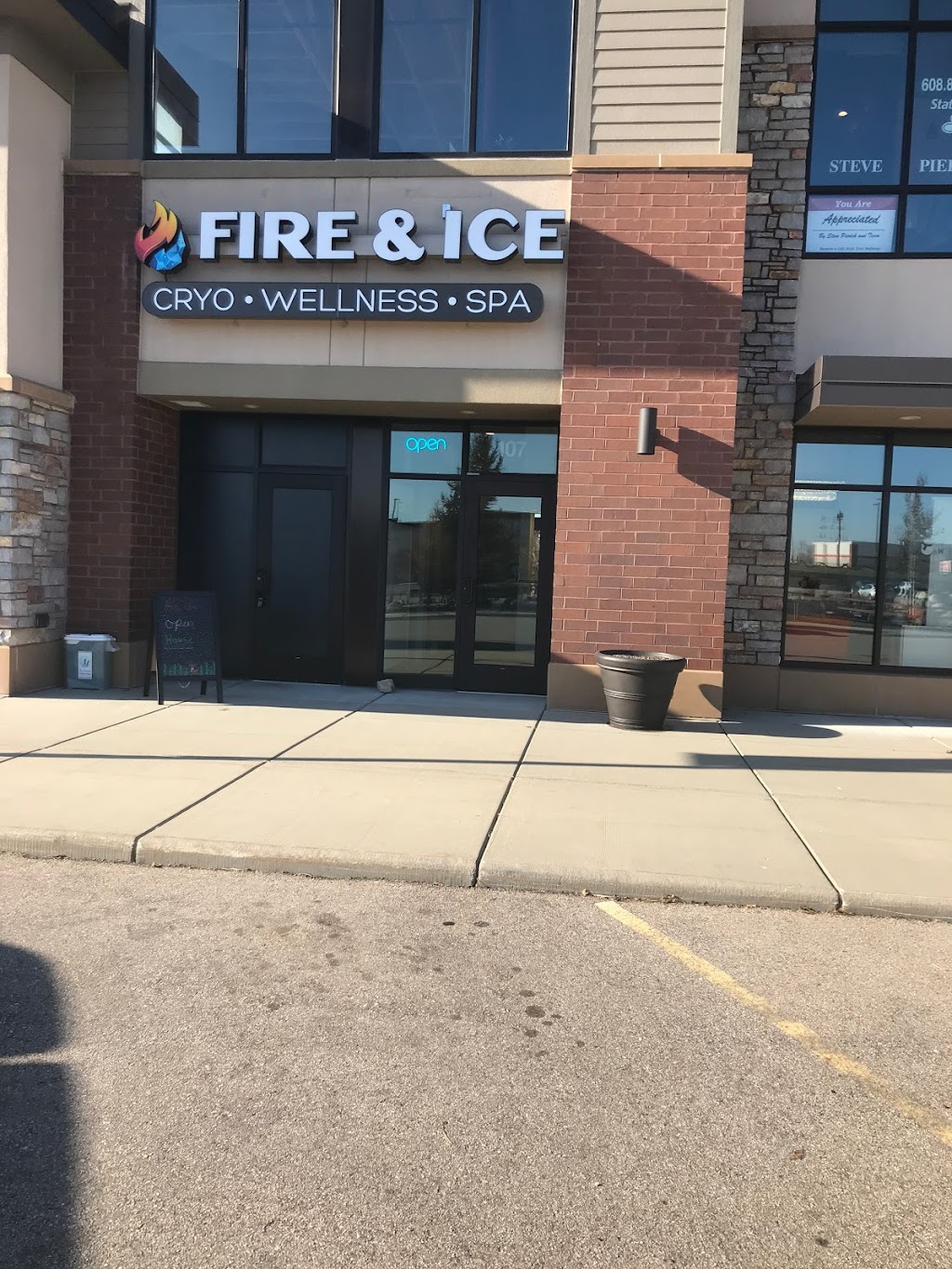 Fire & Ice Cryo Spa | 2824 Prairie Lakes Dr UNIT 107, Sun Prairie, WI 53590, USA | Phone: (608) 212-9500