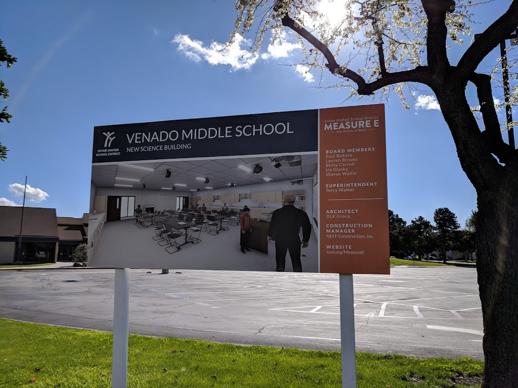 Venado Middle School | 4 Deerfield Ave, Irvine, CA 92604 | Phone: (949) 936-6800