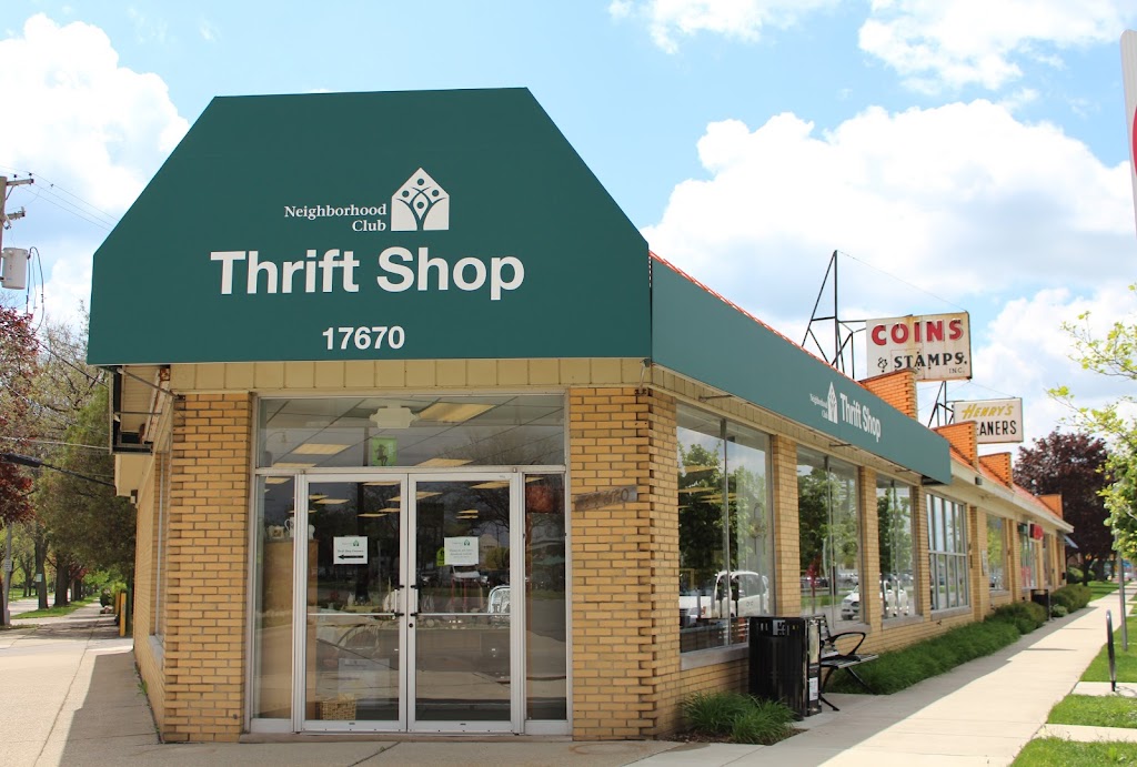 Neighborhood Club Thrift Shop | 17670 Mack Ave, Grosse Pointe, MI 48230 | Phone: (313) 757-2234