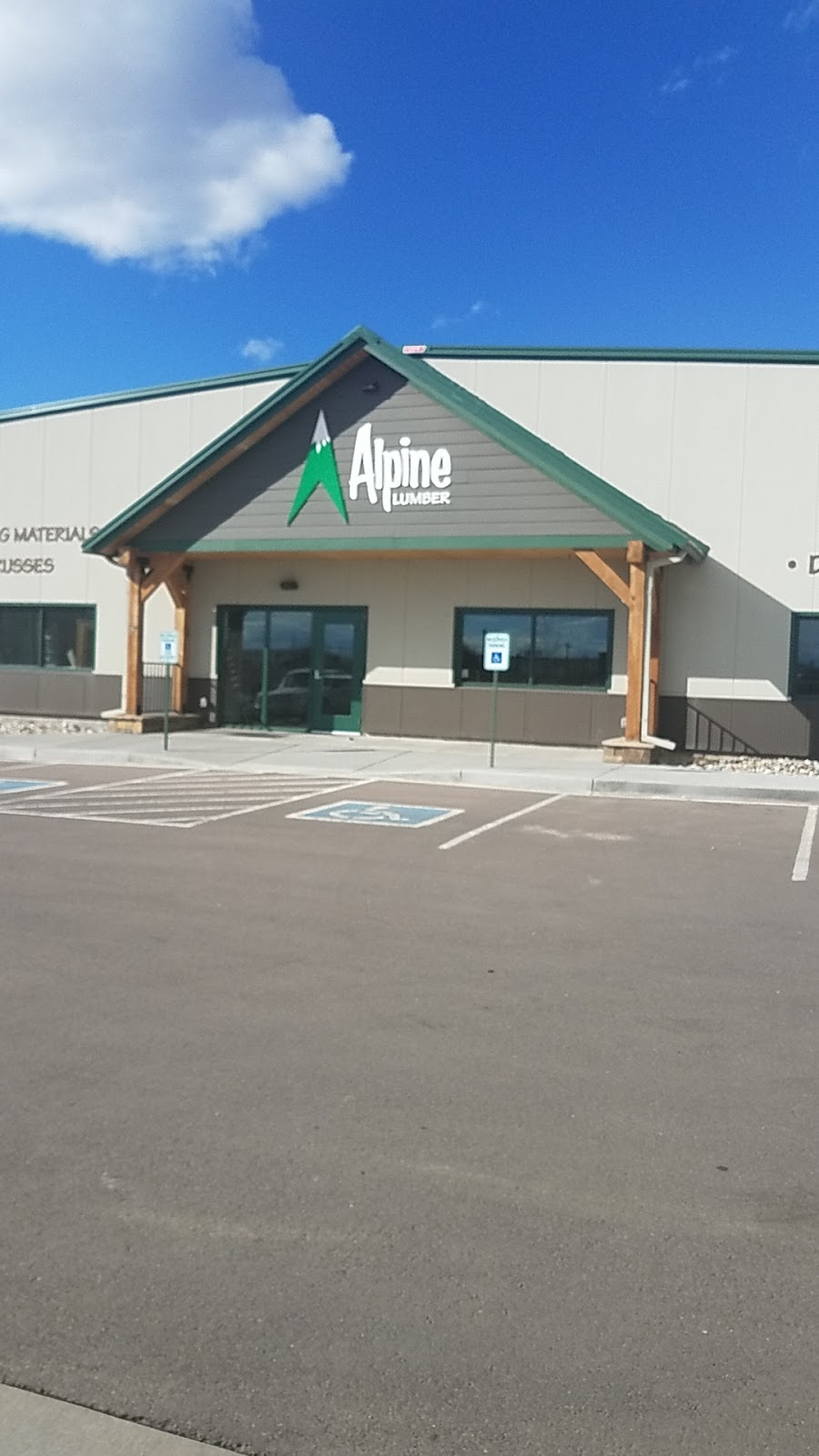 Alpine Lumber Company | 3370 Drennan Industrial Loop S, Colorado Springs, CO 80910, USA | Phone: (719) 284-6020