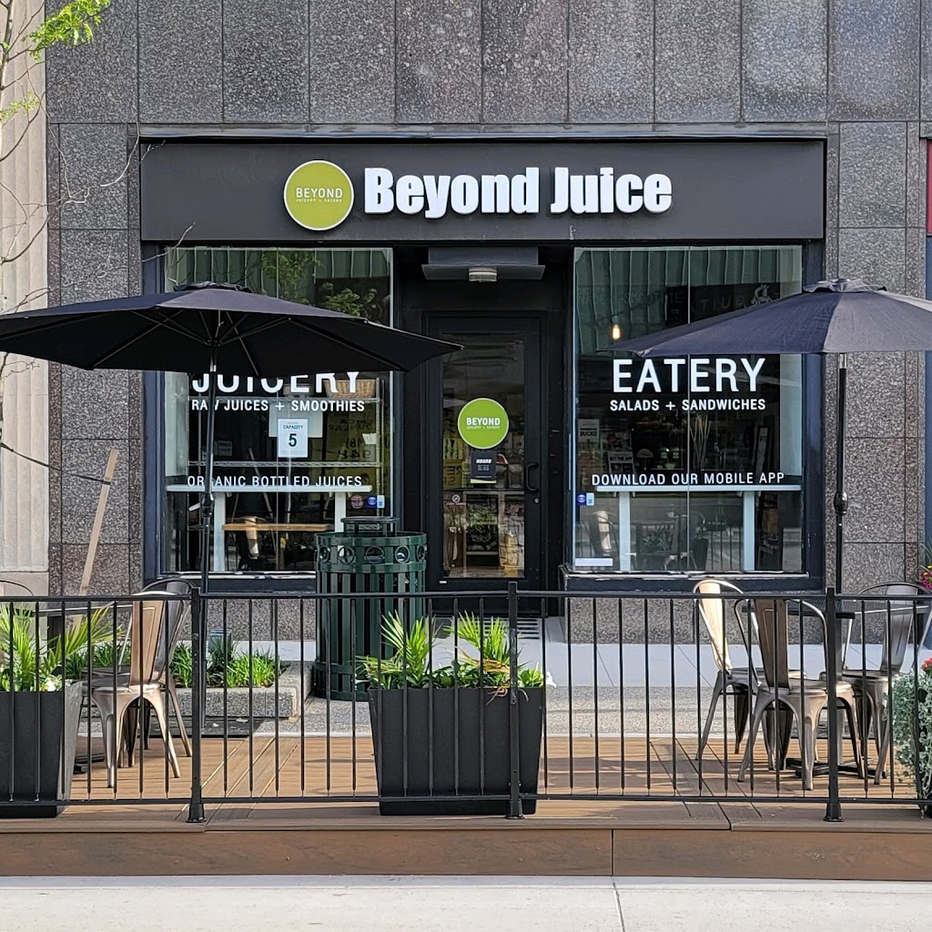 Beyond Juicery + Eatery | 21110 Mack Ave, Grosse Pointe Woods, MI 48236, USA | Phone: (313) 332-0429