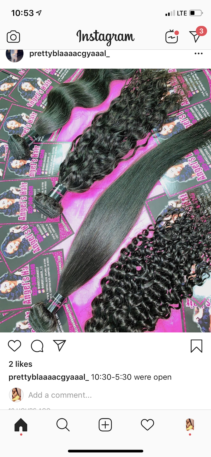 Angels Hair | 1570 w Rosecrans Ave, Compton, CA 90221, USA | Phone: (323) 246-3249