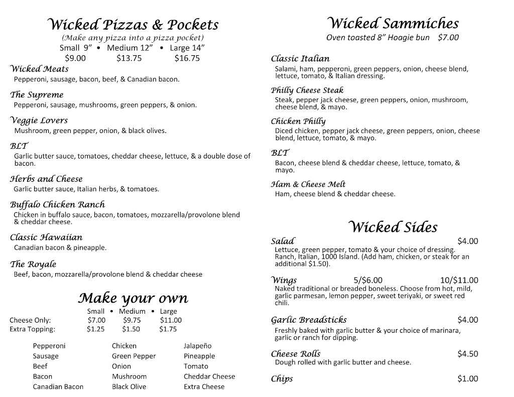 Wicked Good Pizza In Startzville | 8464 FM2673, Canyon Lake, TX 78133, USA | Phone: (830) 899-3000
