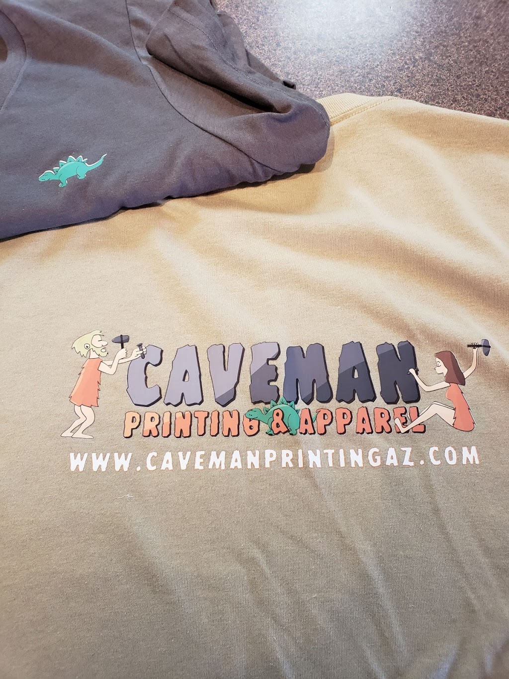 Caveman Printing & Apparel | 120 E Southern Ave, Mesa, AZ 85210, USA | Phone: (480) 962-6799