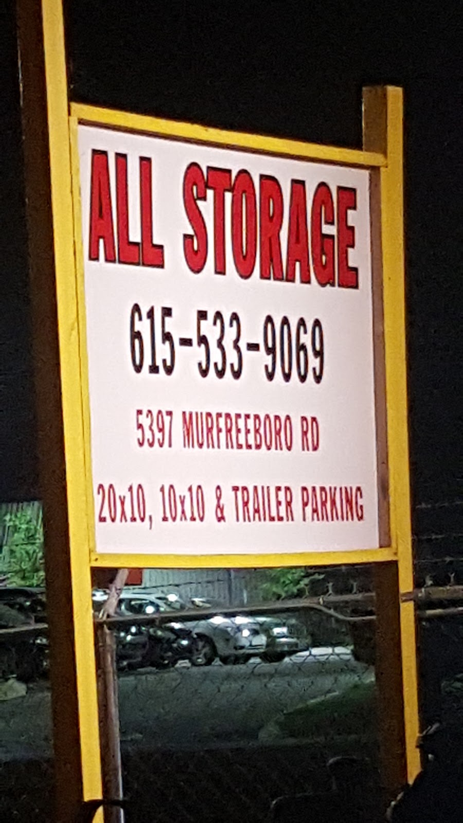 All Storage | 5397 Murfreesboro Rd, La Vergne, TN 37086, USA | Phone: (615) 533-9069