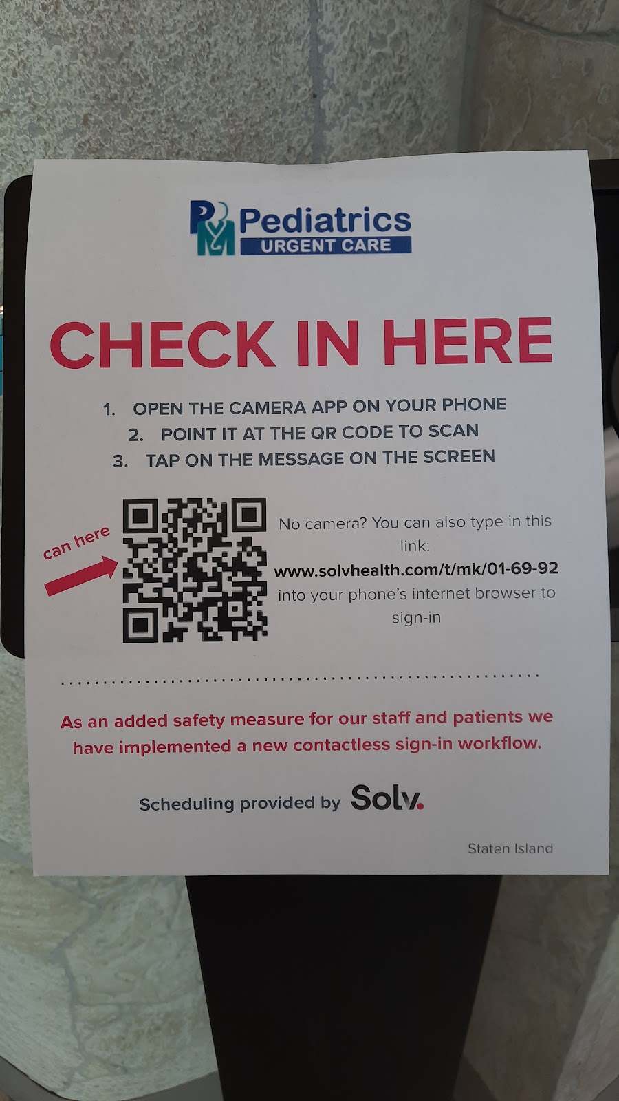 PM Pediatric Urgent Care | 2407 Richmond Ave, Staten Island, NY 10314, USA | Phone: (718) 472-5437