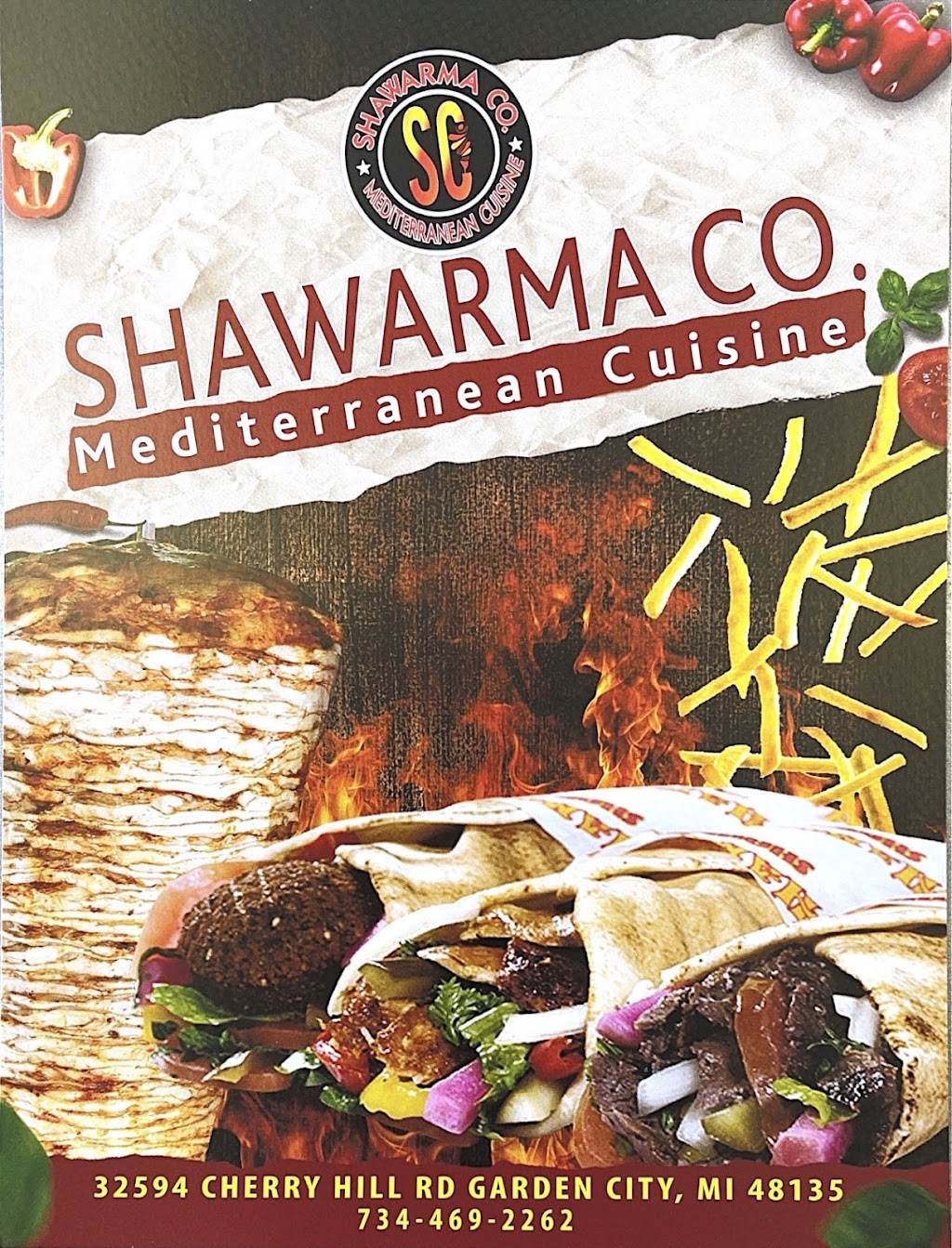 Shawarma Co | 32594 Cherry Hill Rd, Garden City, MI 48135, USA | Phone: (734) 469-2262