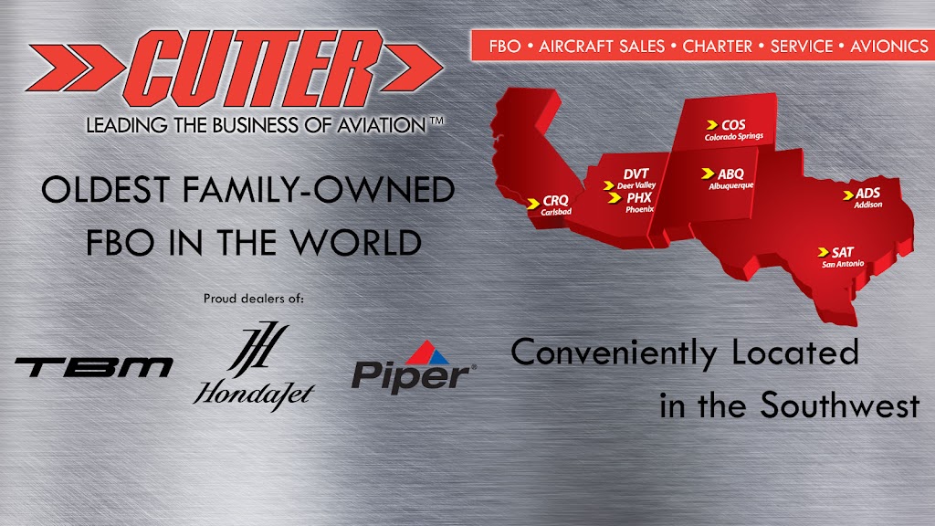 Cutter Aviation Phoenix Deer Valley (DVT) | 732 W Deer Valley Rd, Phoenix, AZ 85027, USA | Phone: (623) 581-1444