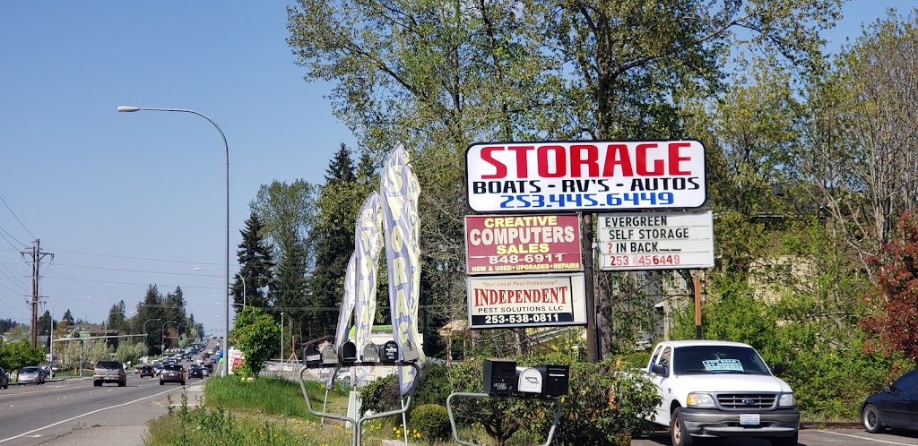 Evergreen Self Storage | 14611 Meridian Ave E, Puyallup, WA 98375, USA | Phone: (253) 445-6449