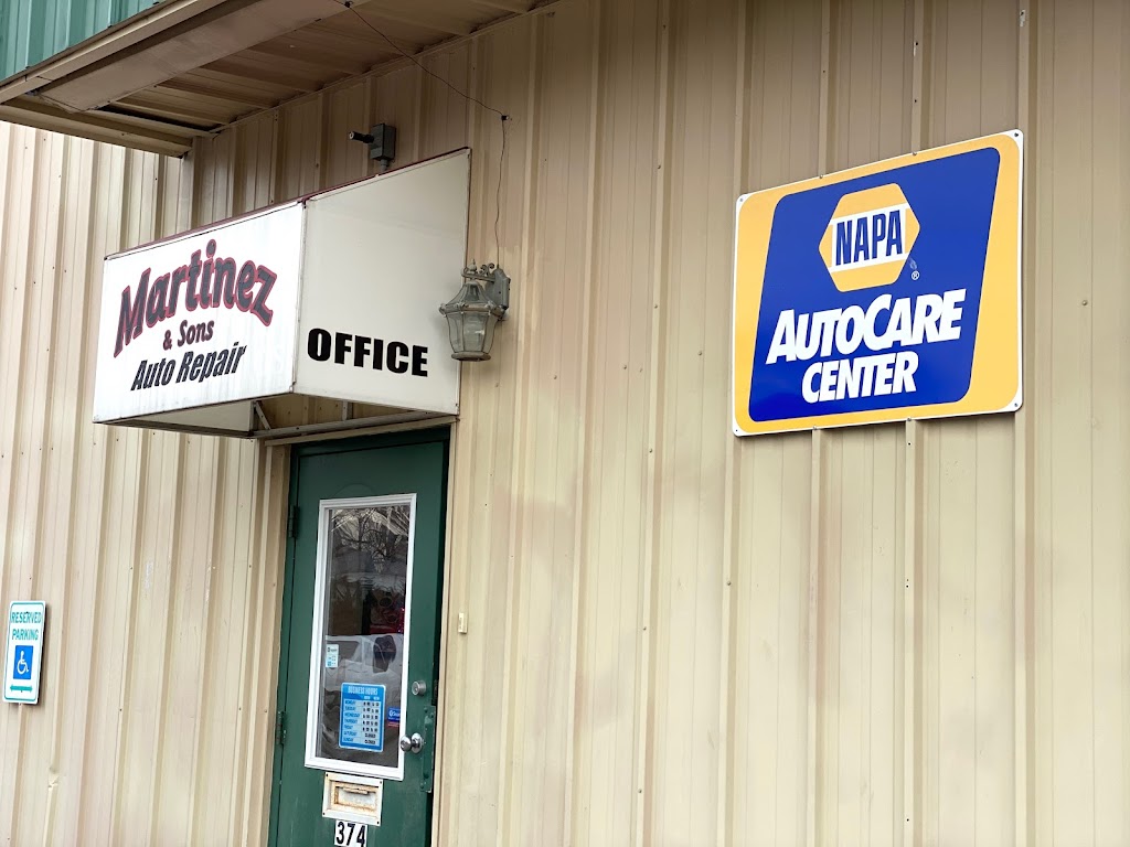Martinez & Sons Auto Repair LLC | 374 W Elm St, Wauseon, OH 43567, USA | Phone: (419) 337-0664