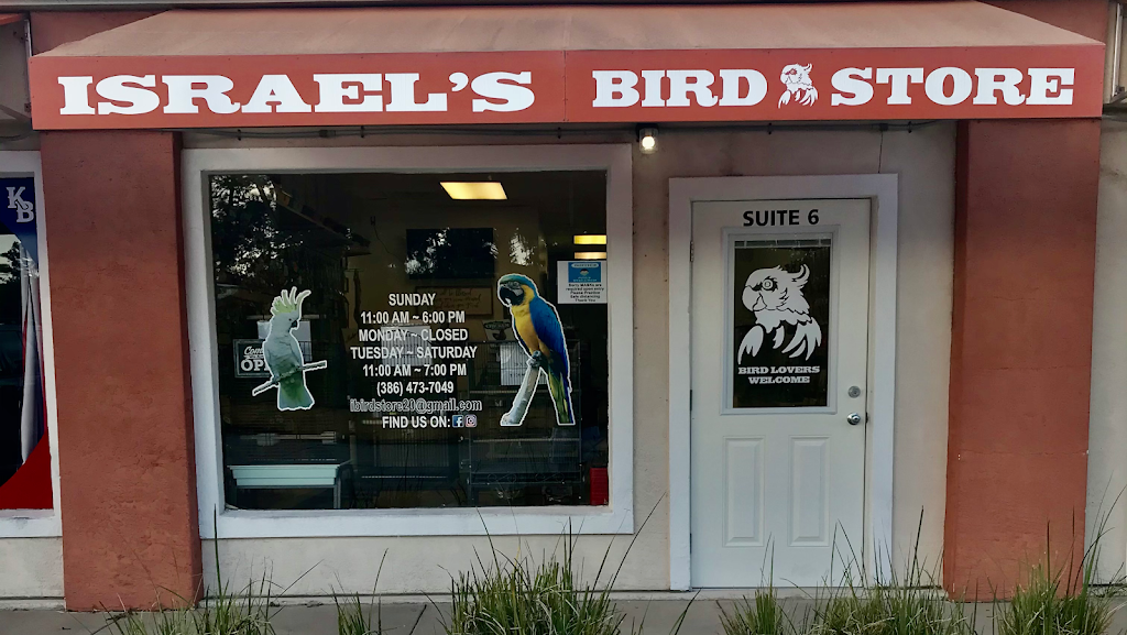 Israels Bird Store | 2411 E Graves Ave STE 6, Orange City, FL 32763, USA | Phone: (386) 473-7049