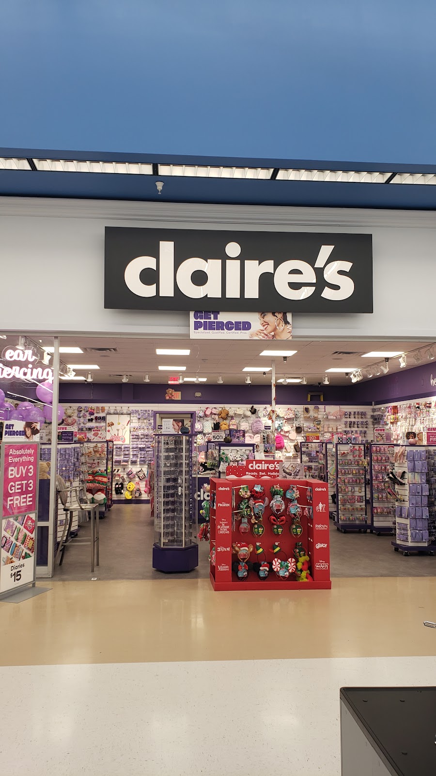 Claires Walmart | 3360 Tom Austin Hwy SPC 130, Springfield, TN 37172, USA | Phone: (615) 384-7721