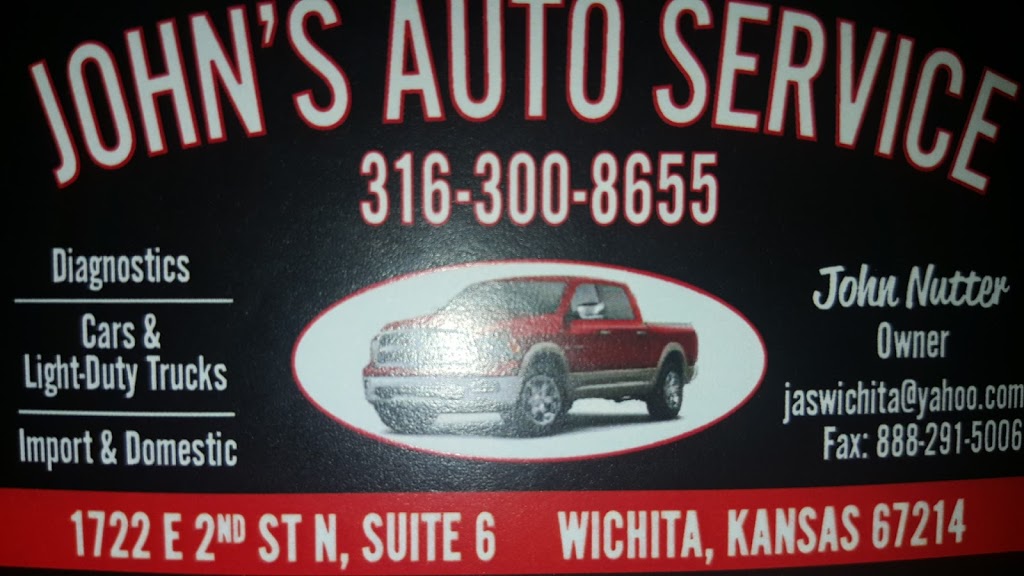 Johns Auto Service | 1722 E 2nd St N, Wichita, KS 67214, USA | Phone: (316) 300-8655