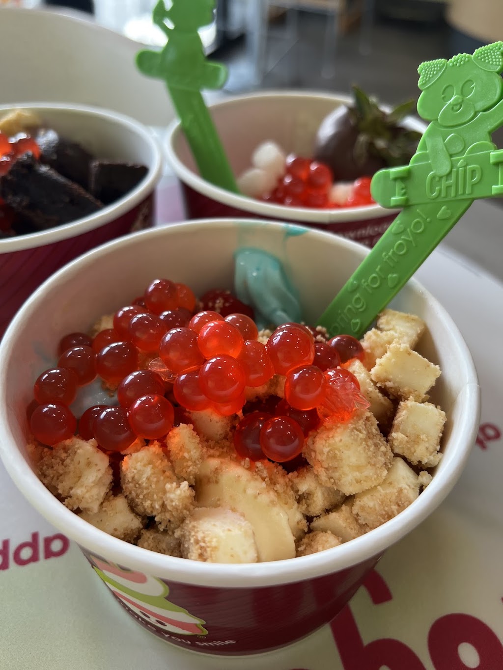 Menchies Frozen Yogurt | 8124 Delta Shores Cir S Suite 110, Sacramento, CA 95832 | Phone: (916) 629-9184