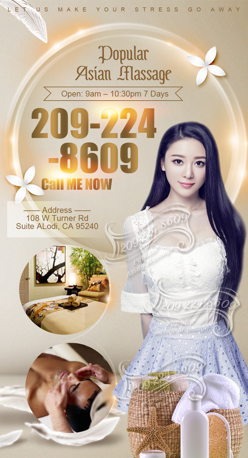 Popular Asian Massage | 108 W Turner Rd Suite, Lodi, CA 95240 | Phone: (209) 224-8609