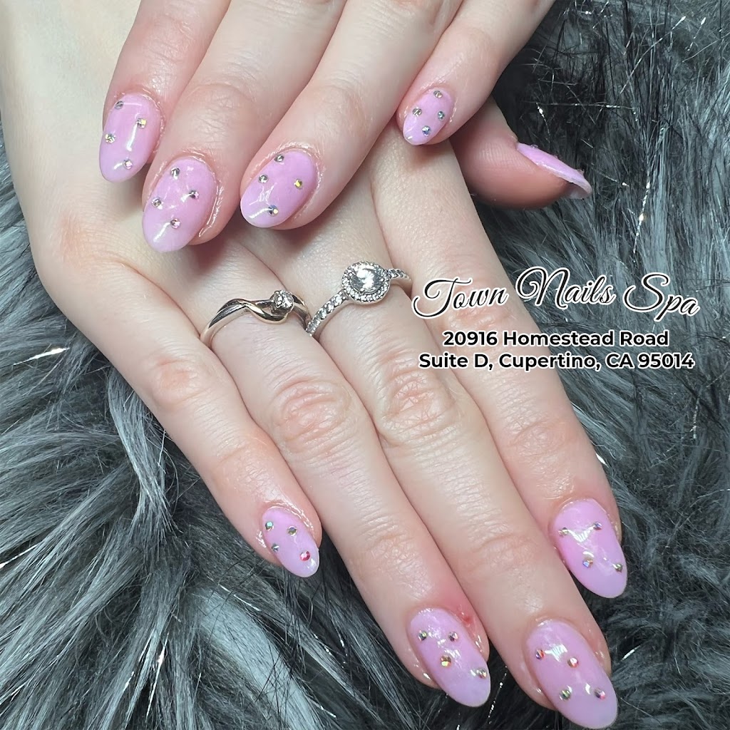 Town Nails Spa | 20916 Homestead Rd D, Cupertino, CA 95014, USA | Phone: (408) 446-9567