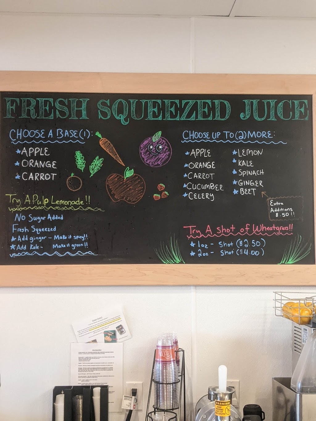 Pulp Juice and Smoothie Bar | 34352 Aurora Rd, Solon, OH 44139, USA | Phone: (440) 600-7372