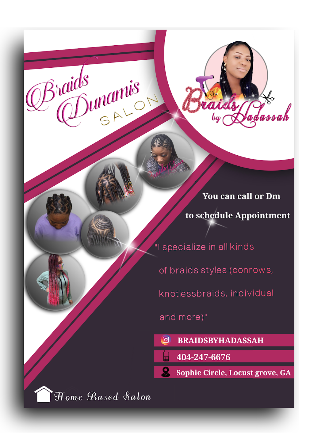 Braidsbyhadassah | 143 Sophie Cir, Locust Grove, GA 30248, USA | Phone: (404) 247-6676