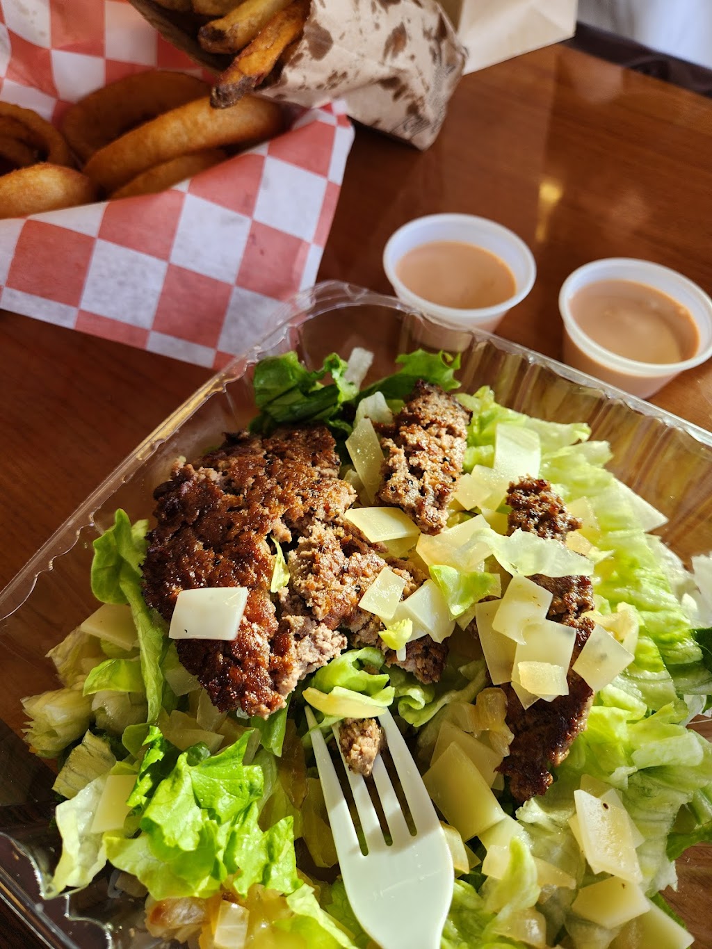 Nancy Jos Burgers And Fries | 105 N Arney Rd #170, Woodburn, OR 97071 | Phone: (503) 902-0122