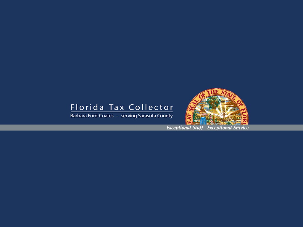 Sarasota County Tax Collector | 6100 Sawyer Loop Rd, Sarasota, FL 34238, USA | Phone: (941) 861-8300