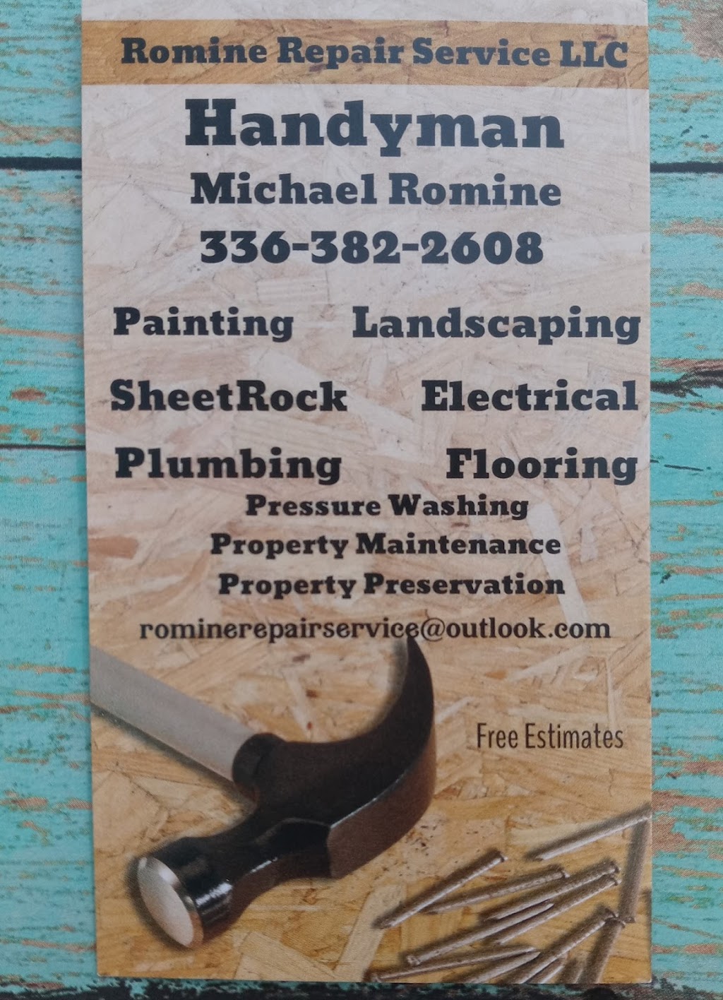 Romine Repair Service LLC | 3916 Glendale Ct, Greensboro, NC 27406, USA | Phone: (336) 382-2608