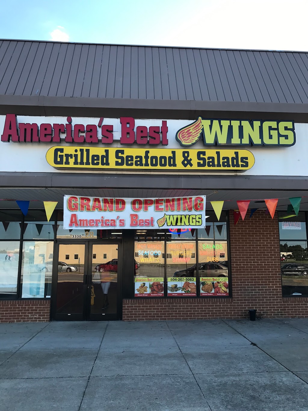 Americas Best Wings | 3330 S Crater Rd #28, Petersburg, VA 23805, USA | Phone: (804) 203-5063