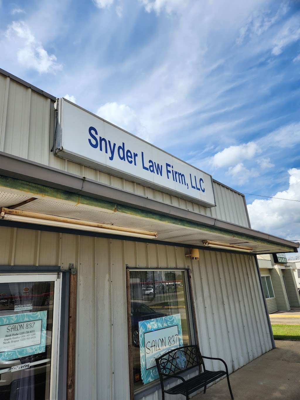 Snyder Law Firm, LLC | 837 N Pine St, Gramercy, LA 70052, USA | Phone: (225) 869-6600