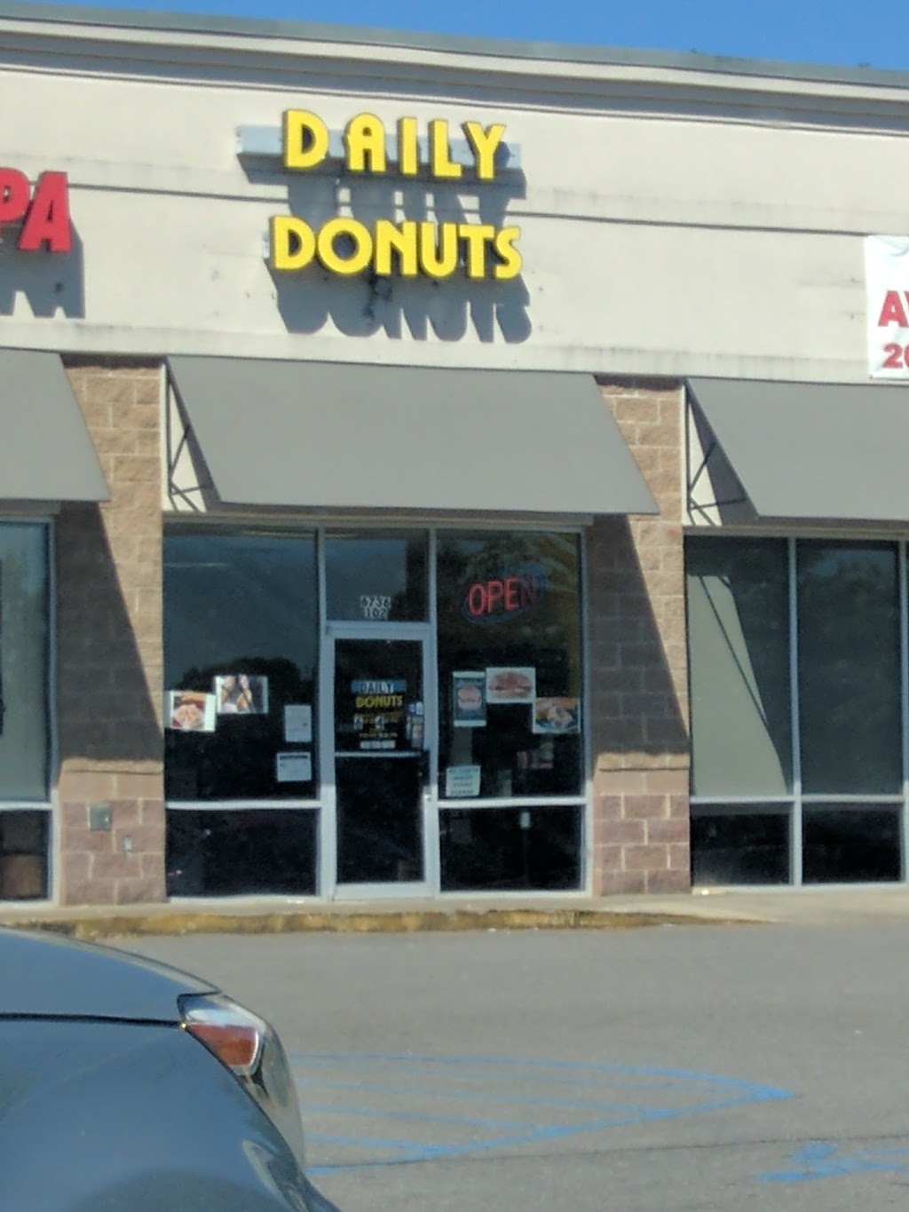 Daily Donuts | 6736 Deerfoot Pkwy, Pinson, AL 35126, USA | Phone: (205) 687-7131