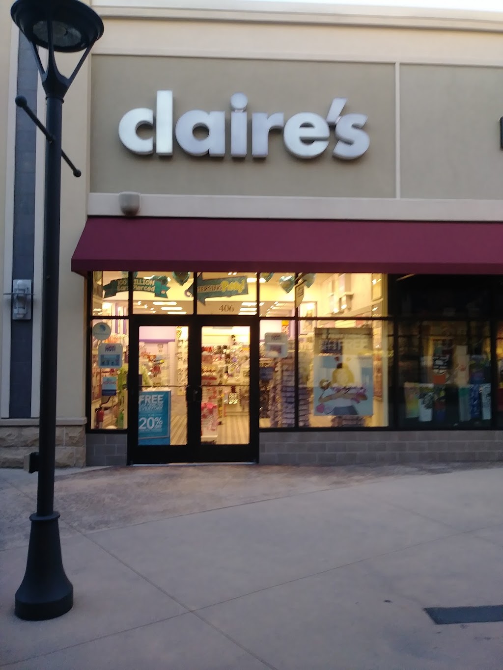 Claires | 6200 Grand River Blvd E #406, Leeds, AL 35094, USA | Phone: (205) 702-4902