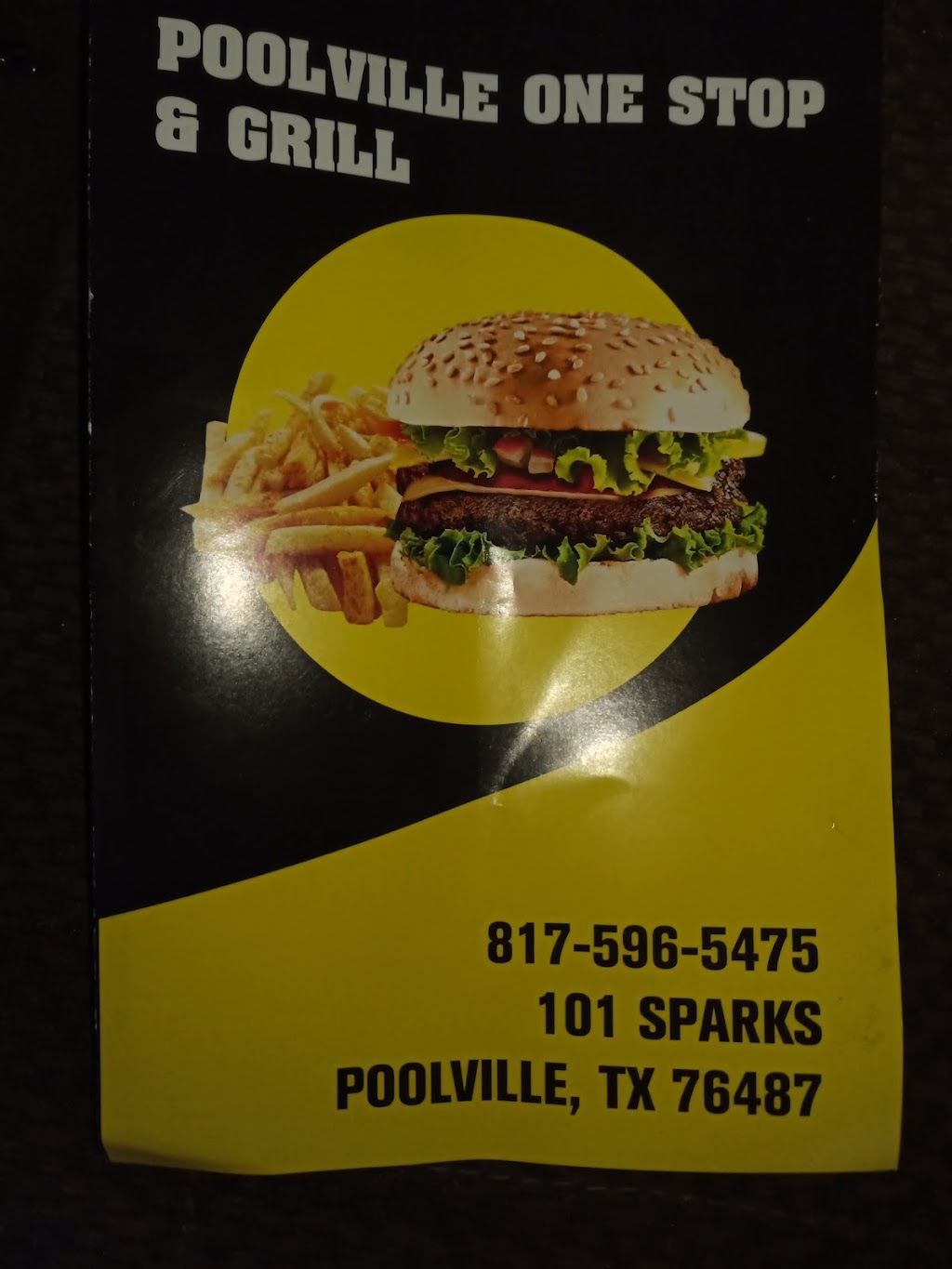 Poolville One Stop | 101 Sparks, Poolville, TX 76487, USA | Phone: (817) 596-5475