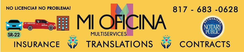 Mi Oficina Multiservices | 3219 E Division St, Arlington, TX 76011, USA | Phone: (817) 683-0628