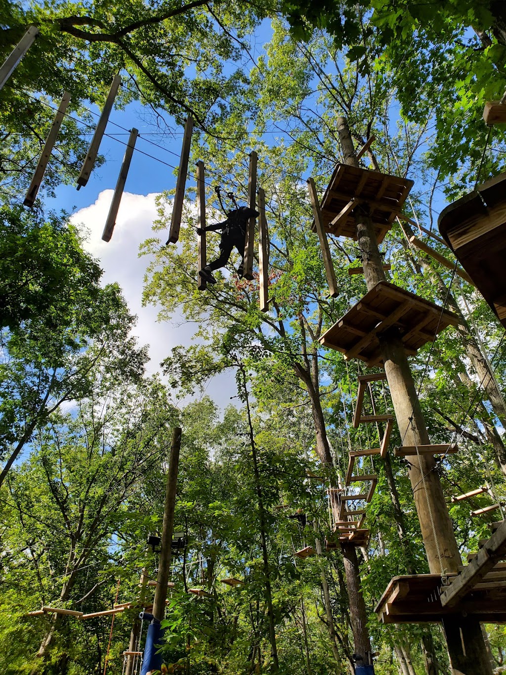 Boundless Adventures - Kenosha Zipline & Aerial Park | 9800 County Hwy M B, Bristol, WI 53104, USA | Phone: (262) 287-0933