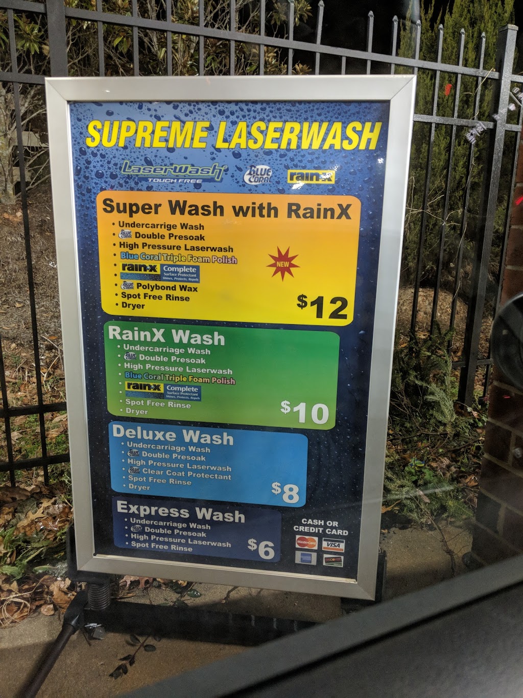 Supreme Carwash | 8401 Falls of Neuse Rd, Raleigh, NC 27615, USA | Phone: (919) 434-3125