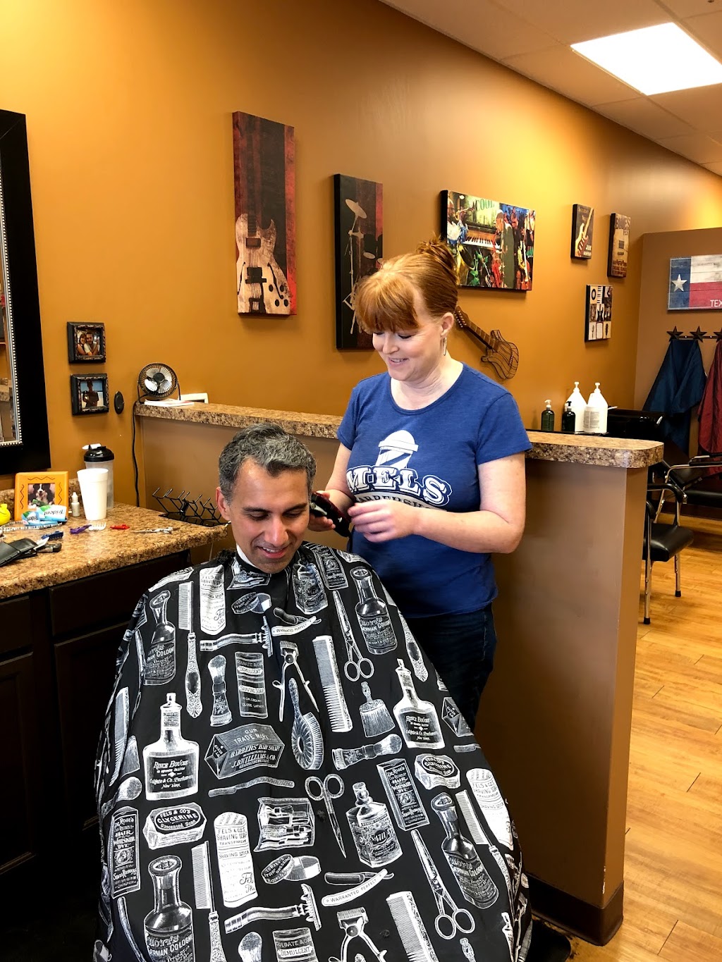 Mels Barber Shop | 5801 Long Prairie Rd Suite 840, Flower Mound, TX 75028, USA | Phone: (972) 355-4767
