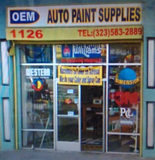 OEM Auto Paint Supplies | 1126 Firestone Blvd E, Los Angeles, CA 90001, USA | Phone: (323) 583-2889