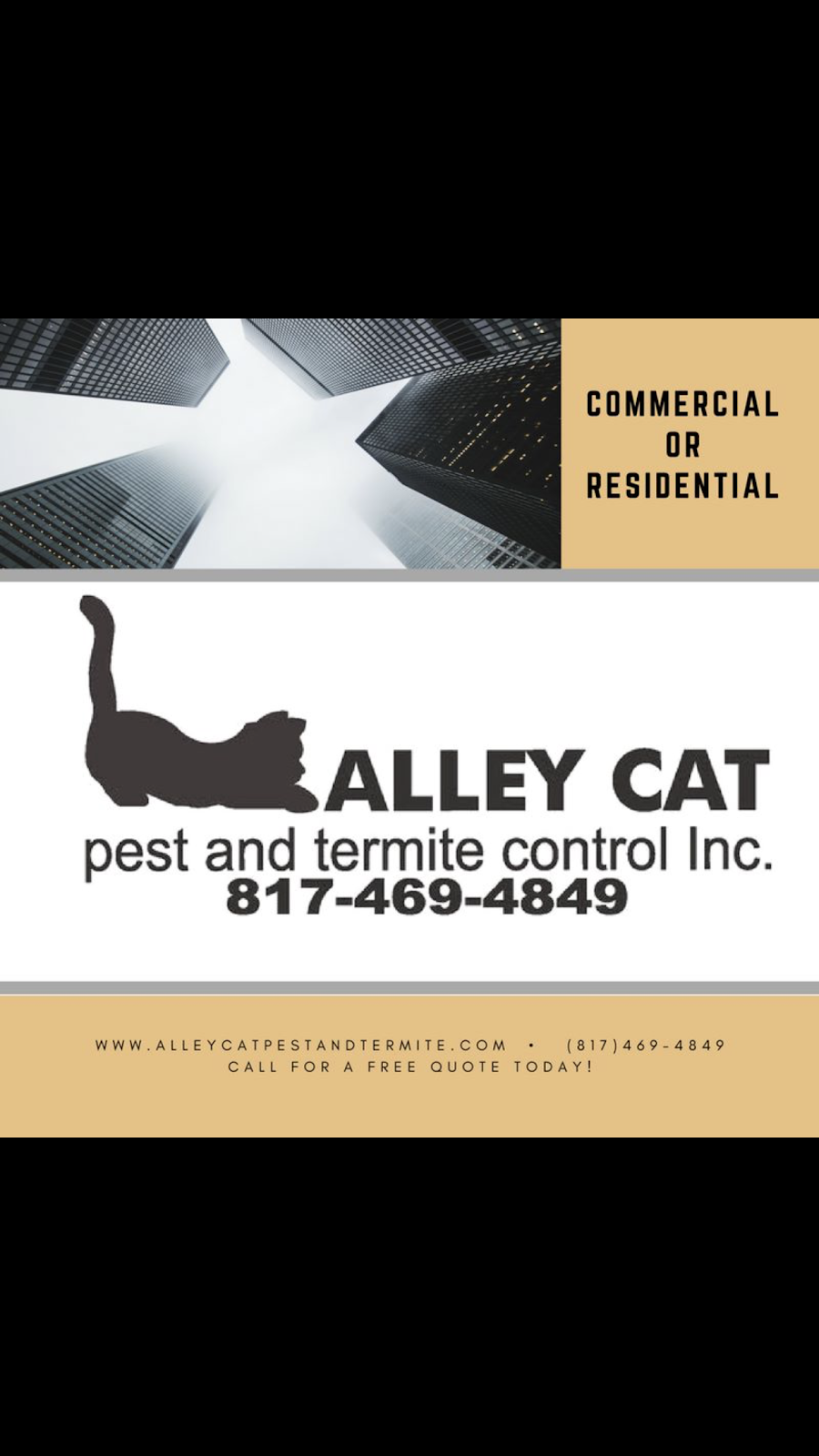 Alley Cat Pest & Termite Inc | N Main St, Springtown, TX 76082, USA | Phone: (817) 469-4849