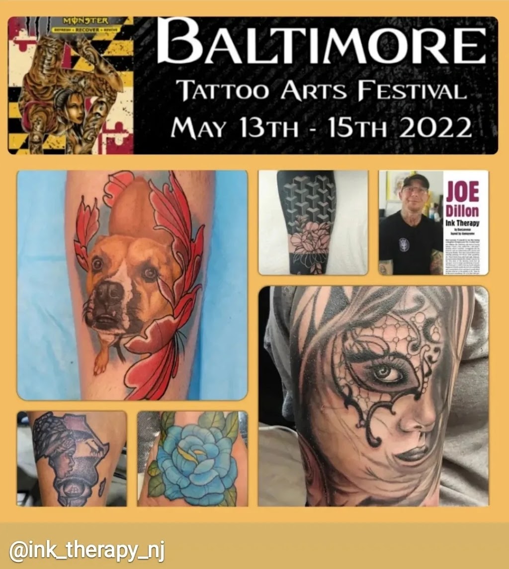 Ink Therapy Tattoo | 16A Willow St, Jamesburg, NJ 08831, USA | Phone: (732) 521-5700