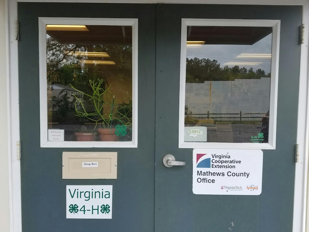 Mathews County Virginia Cooperative Extension Office | 10494 Buckley Hall Rd, Mathews, VA 23109, USA | Phone: (804) 725-7196