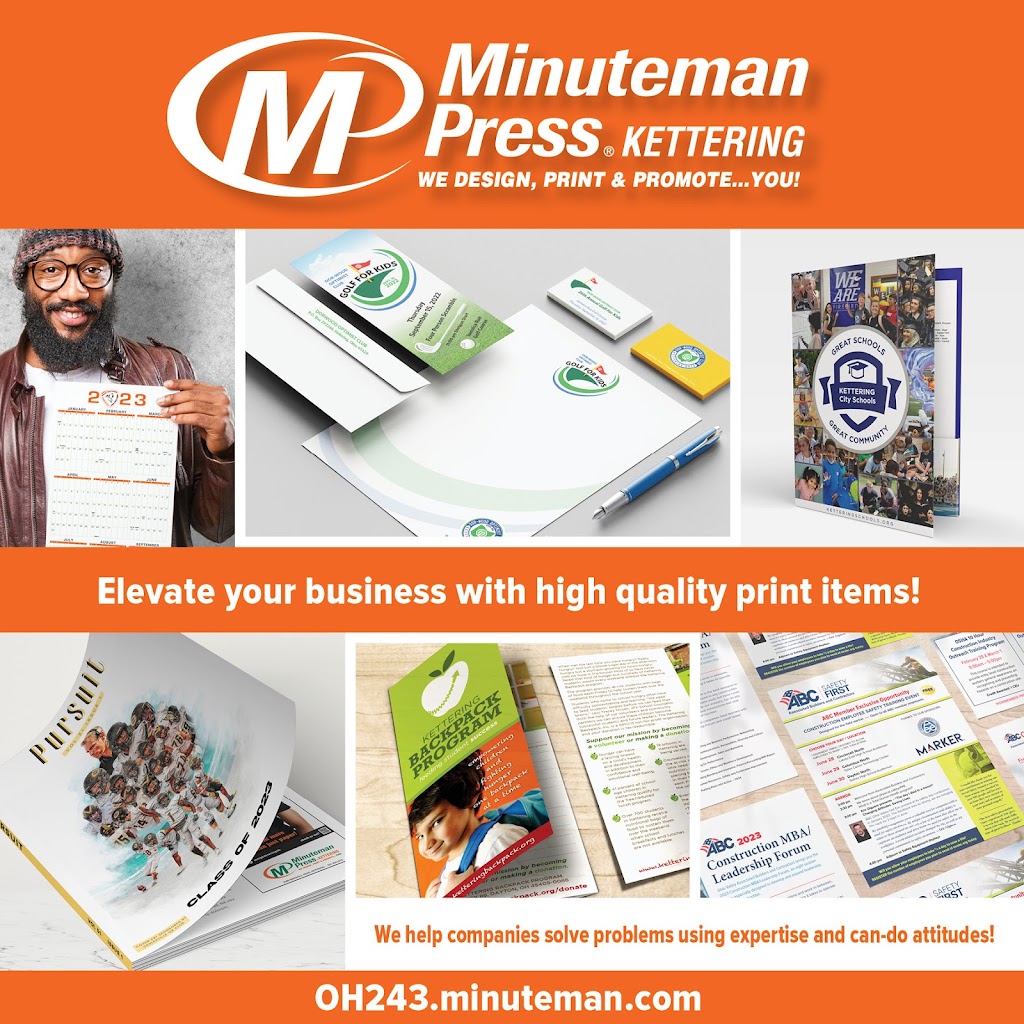 Minuteman Press Kettering | 3540 Marshall Rd, Kettering, OH 45429, USA | Phone: (937) 294-5218