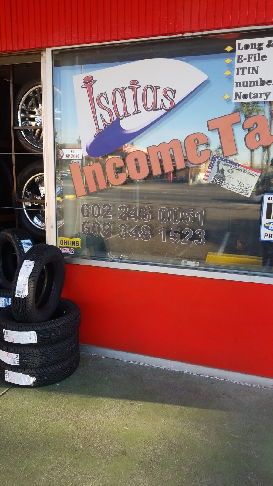 Isaias Tire Shop | 713 W Bethany Home Rd, Phoenix, AZ 85013, USA | Phone: (602) 246-0051