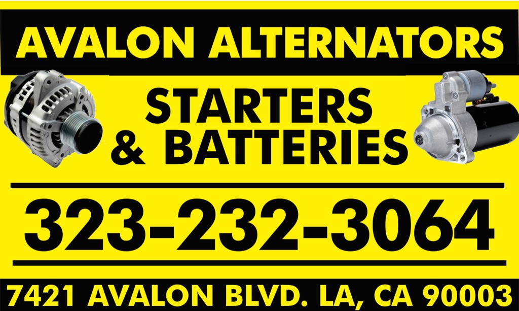 Avalon Alternators | 7421 Avalon Blvd, Los Angeles, CA 90003, USA | Phone: (323) 232-3064