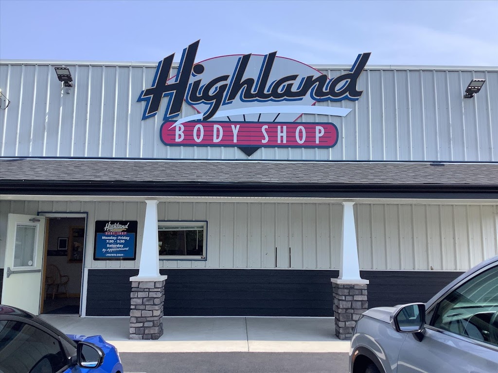 Highland Body Shop | 8529 1st St, Highland, IN 46322, USA | Phone: (219) 972-3441