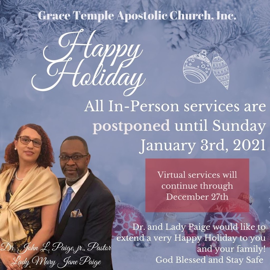 Grace Temple Apostolic Church Inc. | 2937 W Almeria Rd, Phoenix, AZ 85009 | Phone: (602) 272-7002