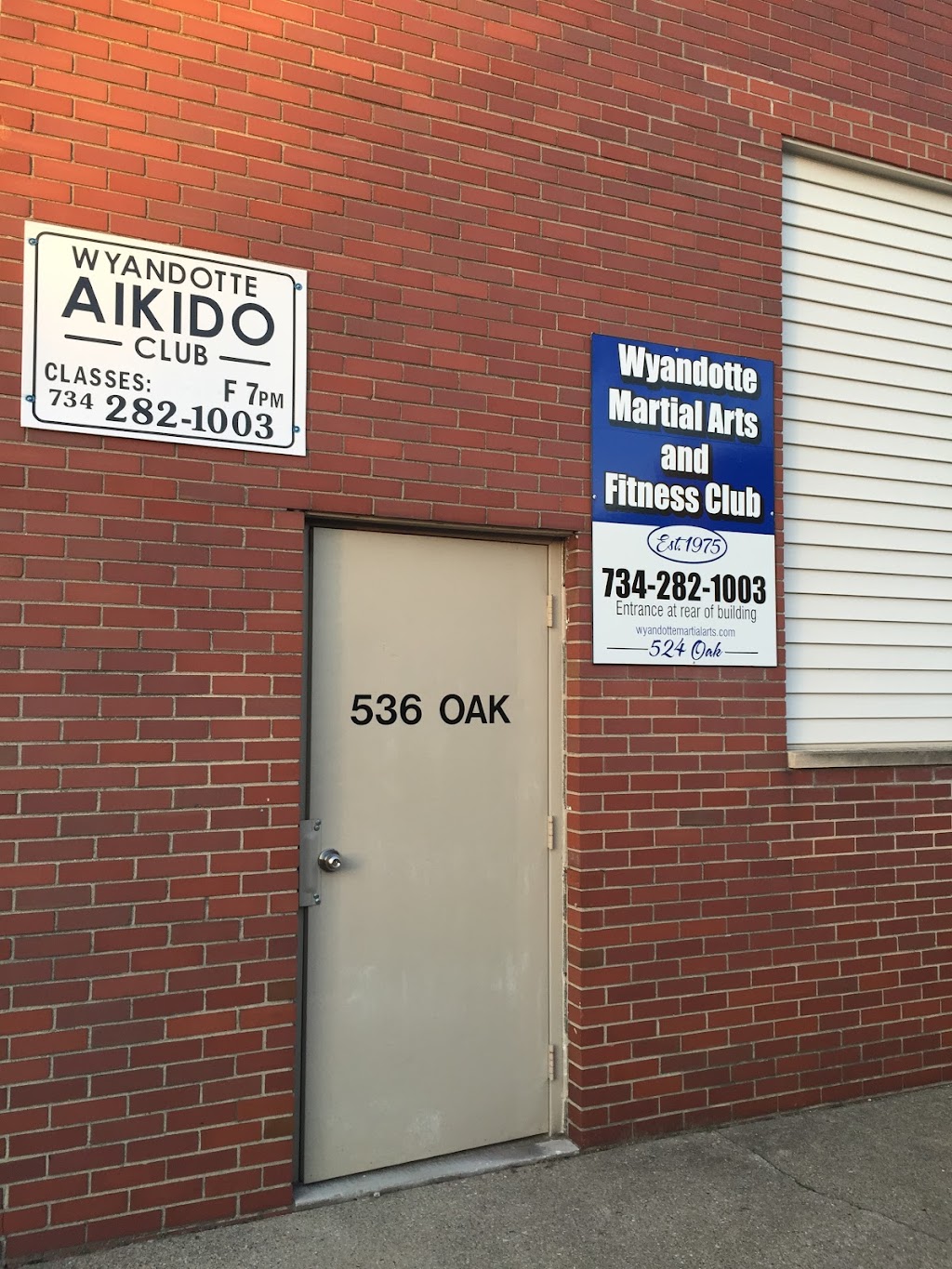 Wyandotte Aikido Club | 524 Oak St, Wyandotte, MI 48192, USA | Phone: (734) 282-1003