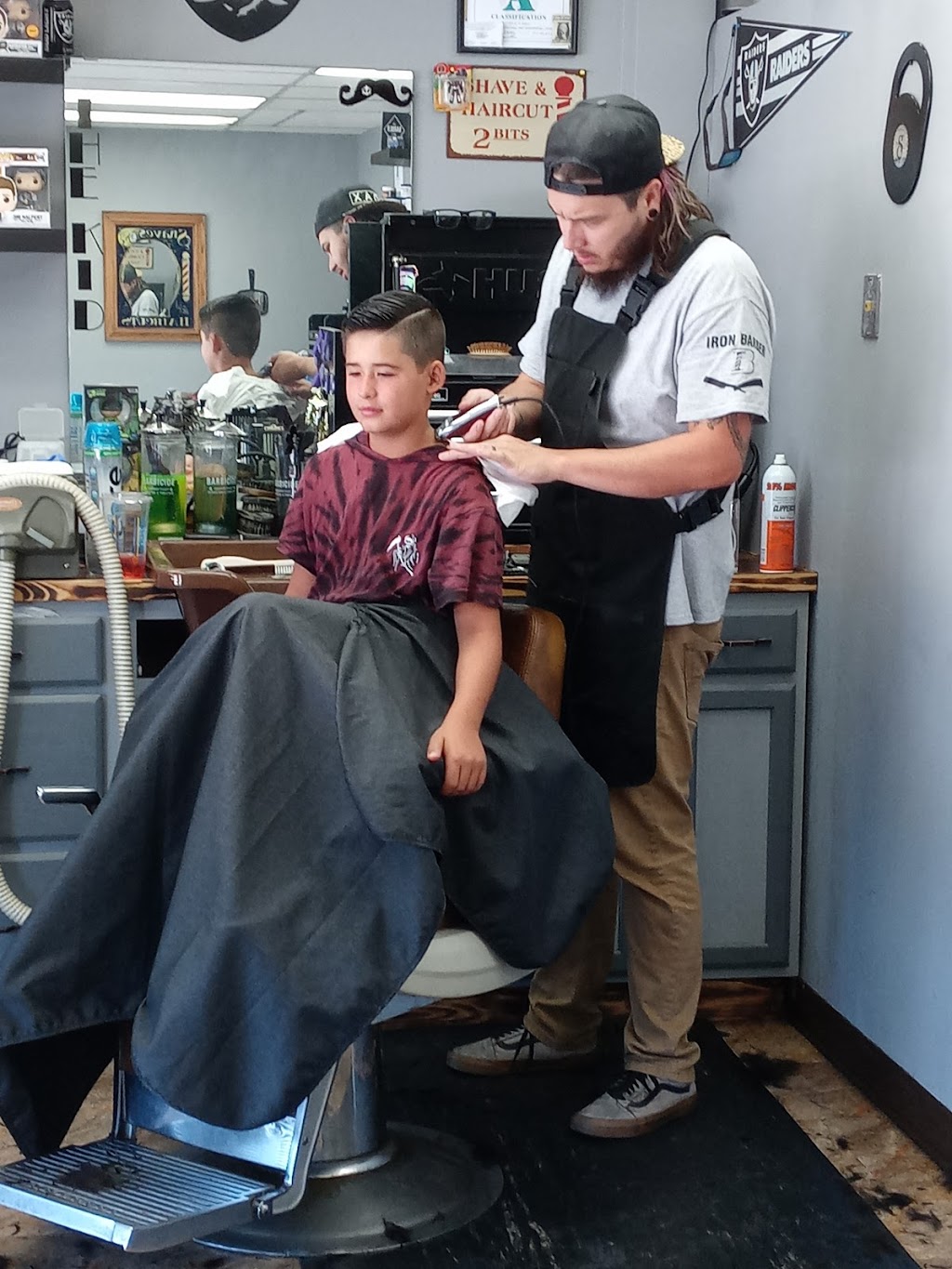 Iron Barber | 3701 W Overland Rd ste a, Boise, ID 83705, USA | Phone: (208) 342-9729