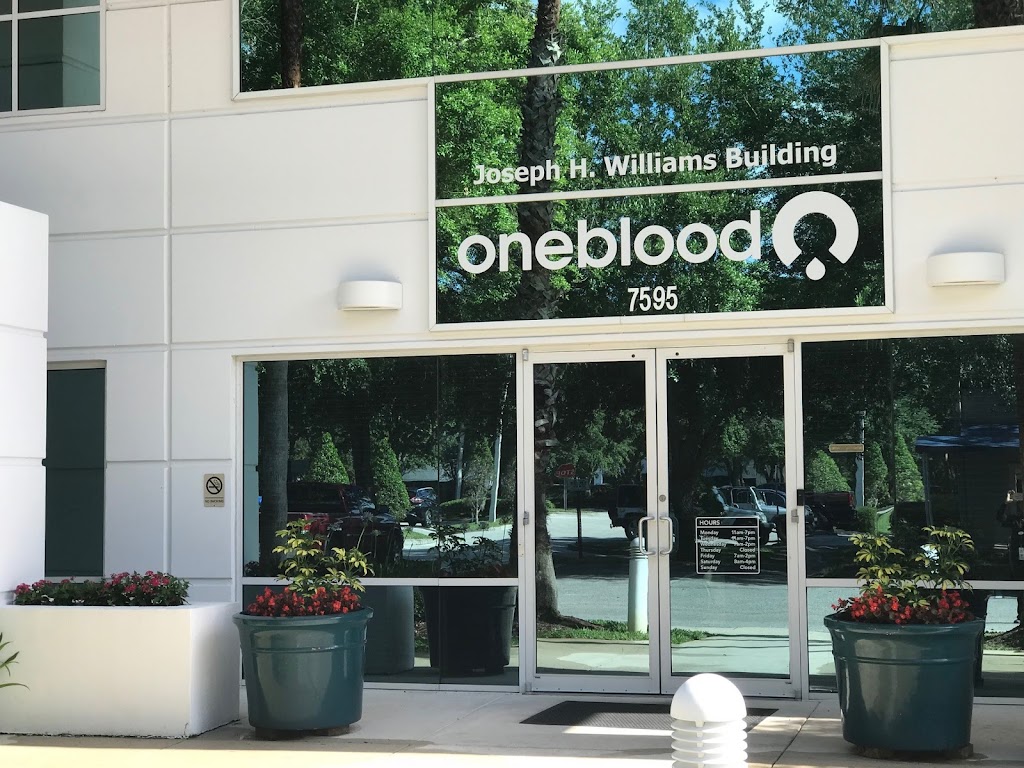 OneBlood | 7595 Centurion Pkwy, Jacksonville, FL 32256, USA | Phone: (904) 353-8263