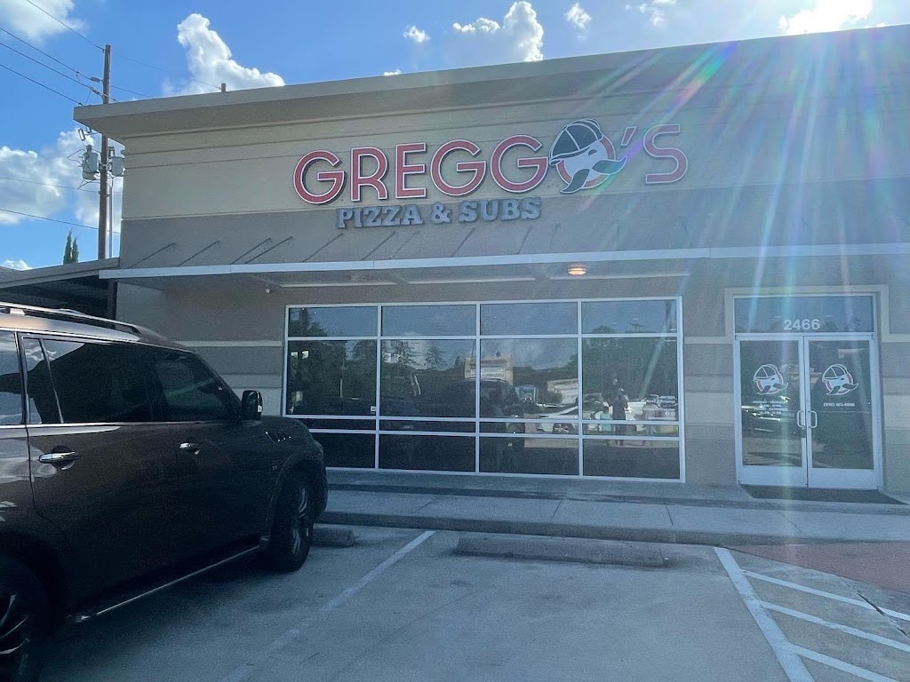 Greggos Pizza & Subs | 2466 Farm to Market Rd 1488, Conroe, TX 77384, USA | Phone: (936) 363-0036